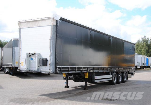 Schmitz Cargobull New tarpaulin, lifting axle Schuifzeilen