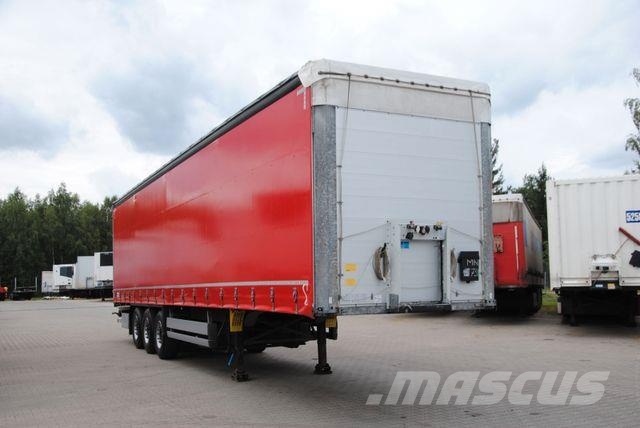 Schmitz Cargobull New tarpaulin, lifting axle Schuifzeilen