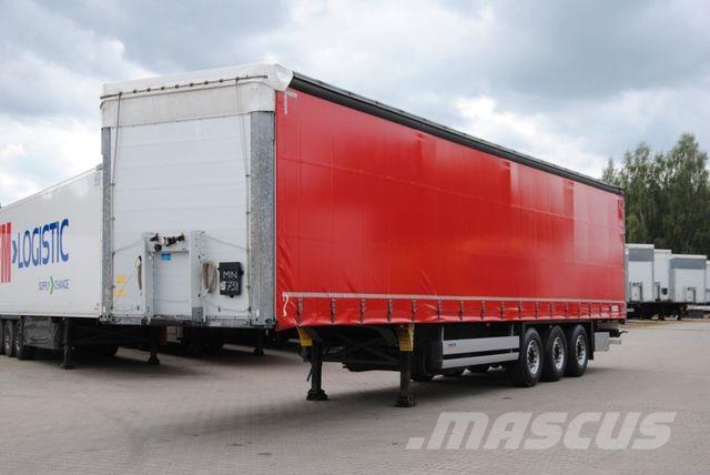 Schmitz Cargobull New tarpaulin, lifting axle Schuifzeilen