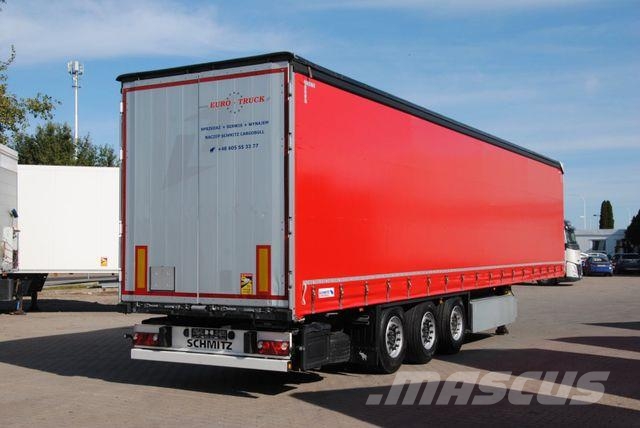 Schmitz Cargobull New tarpaulin, lifting axle Тентованные полуприцепы