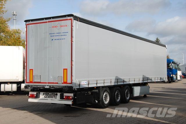 Schmitz Cargobull New tarpaulin, lifting axle Curtainsider semi-trailers