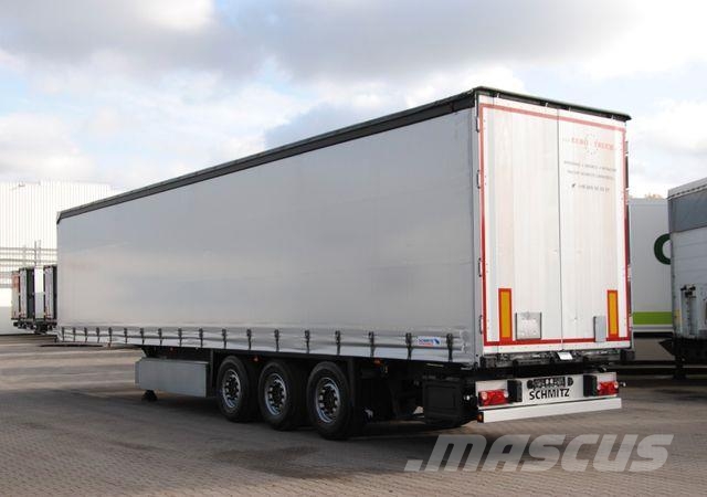Schmitz Cargobull New tarpaulin, lifting axle Curtainsider semi-trailers