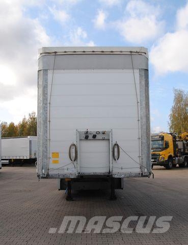 Schmitz Cargobull New tarpaulin, lifting axle Curtainsider semi-trailers