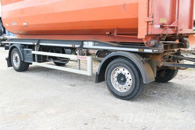 Schmitz Cargobull PA18, Außenroller, Alu-Felgen, 7m Behälter 集装箱拖车