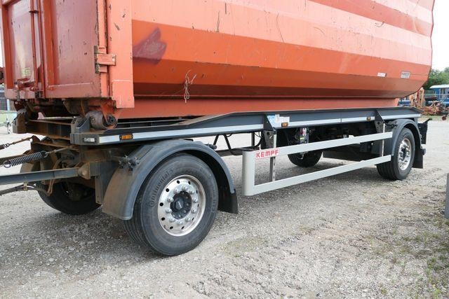 Schmitz Cargobull PA18, Außenroller, Alu-Felgen, 7m Behälter 集装箱拖车