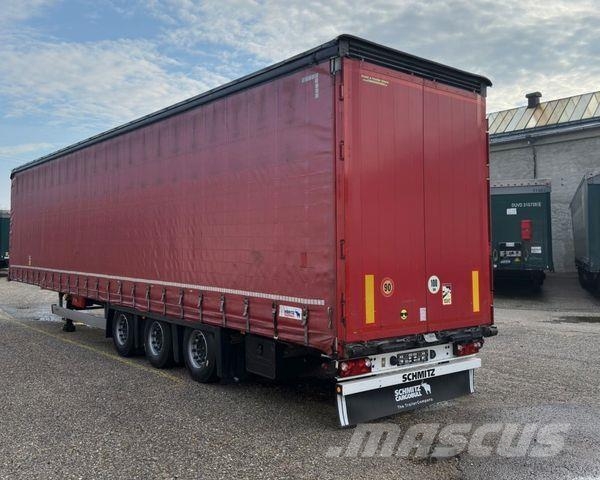 Schmitz Cargobull SCB S3T*MEGA*XLCODE*ANTIVANDAL*LIFT AXLE/ROOF نصف مقطورات بباب جانبي
