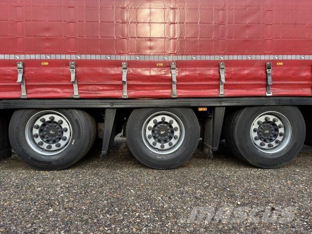 Schmitz Cargobull SCB S3T*MEGA*XLCODE*ANTIVANDAL*LIFT AXLE/ROOF نصف مقطورات بباب جانبي