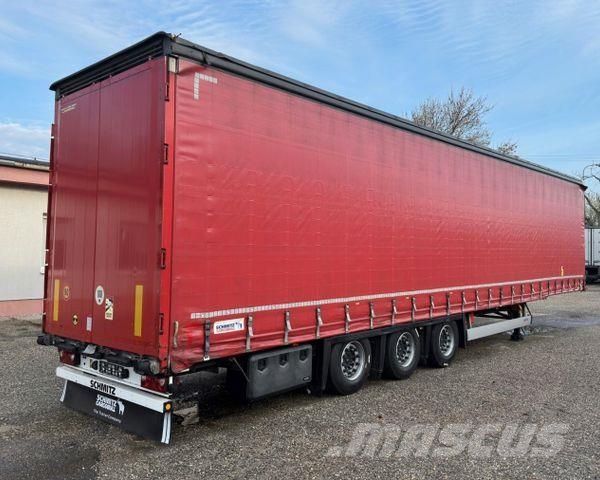 Schmitz Cargobull SCB S3T*MEGA*XLCODE*ANTIVANDAL*LIFT AXLE/ROOF نصف مقطورات بباب جانبي