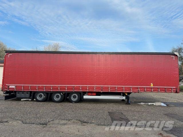 Schmitz Cargobull SCB S3T*MEGA*XLCODE*ANTIVANDAL*LIFT AXLE/ROOF نصف مقطورات بباب جانبي