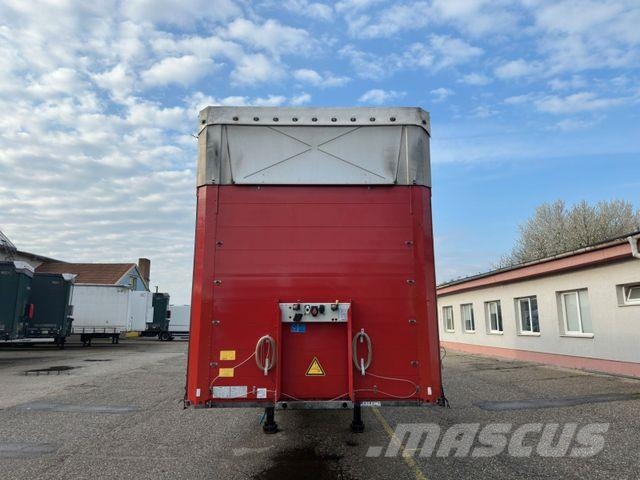 Schmitz Cargobull SCB S3T*MEGA*XLCODE*ANTIVANDAL*LIFT AXLE/ROOF نصف مقطورات بباب جانبي
