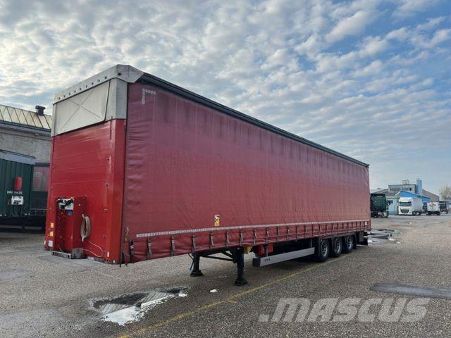 Schmitz Cargobull SCB S3T*MEGA*XLCODE*ANTIVANDAL*LIFT AXLE/ROOF نصف مقطورات بباب جانبي