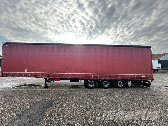 Schmitz Cargobull SCB S3T*MEGA*XLCODE*ANTIVANDAL*LIFT AXLE/ROOF نصف مقطورات بباب جانبي