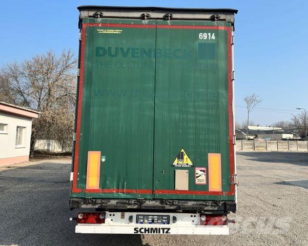 Schmitz Cargobull SCB S3T MEGA LIFTING ROOF نصف مقطورات بباب جانبي