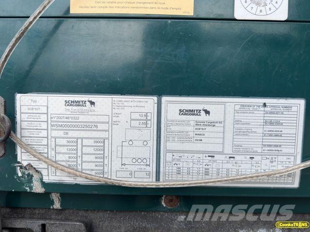 Schmitz Cargobull SCB S3T MEGA LIFTING ROOF Semirremolques con caja de lona