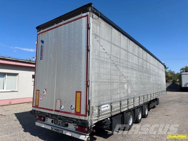 Schmitz Cargobull SCB S3T*MEGA*LIFTING ROOF*LIFT. AXLE نصف مقطورات بباب جانبي