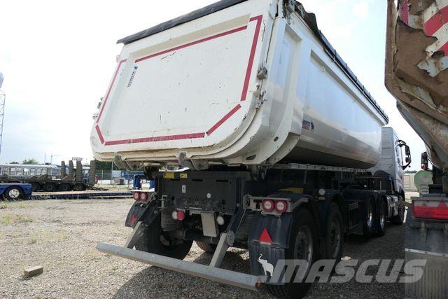 Schmitz Cargobull SCB, Stahl, 28m³, Cramaro, Luft-Lift, Alu-Felgen Kippladerauflieger