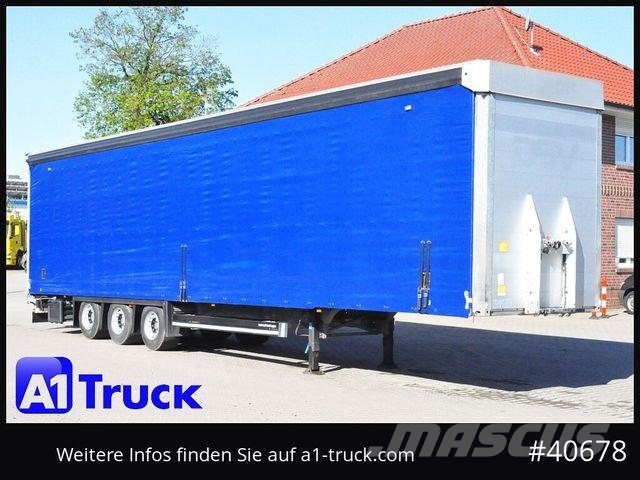 Schmitz Cargobull SCB 24, Mega, Speed Curtain, VDI 2700, deutsche Curtainsiderauflieger
