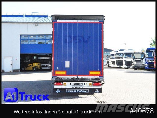 Schmitz Cargobull SCB 24, Mega, Speed Curtain, VDI 2700, deutsche Curtainsiderauflieger