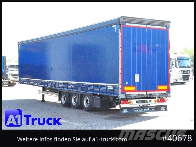 Schmitz Cargobull SCB 24, Mega, Speed Curtain, VDI 2700, deutsche Curtainsiderauflieger