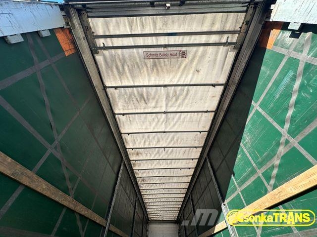 Schmitz Cargobull SCB S3T*MEGA*LIFT ROOF AND AXLE Curtainsider semi-trailers