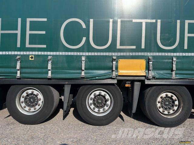 Schmitz Cargobull SCB S3T MEGA LIFTING ROOF نصف مقطورات بباب جانبي