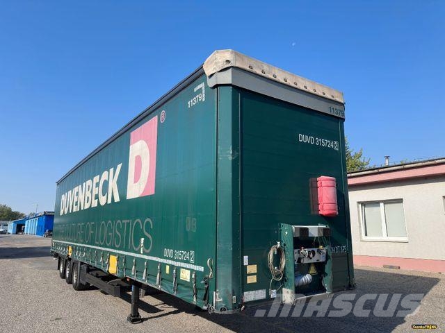 Schmitz Cargobull SCB S3T MEGA LIFTING ROOF نصف مقطورات بباب جانبي