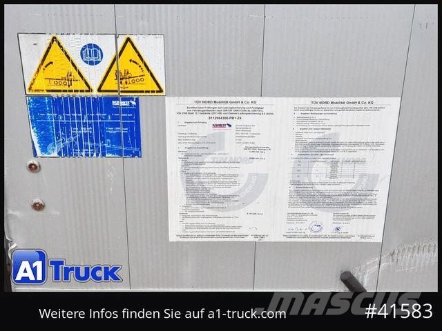 Schmitz Cargobull SCS 24, Mega, Varios, verzinkt, VDI 2700, DC 9.5 커튼사이더 세미 트레일러
