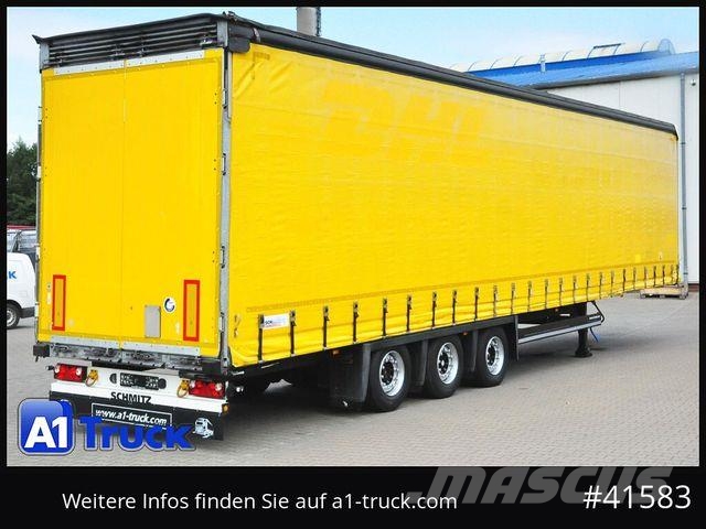 Schmitz Cargobull SCS 24, Mega, Varios, verzinkt, VDI 2700, DC 9.5 커튼사이더 세미 트레일러