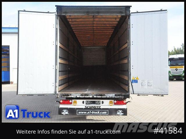 Schmitz Cargobull SCS 24, Mega, Varios, verzinkt, VDI 2700, DC 9.5 Curtainsiderauflieger