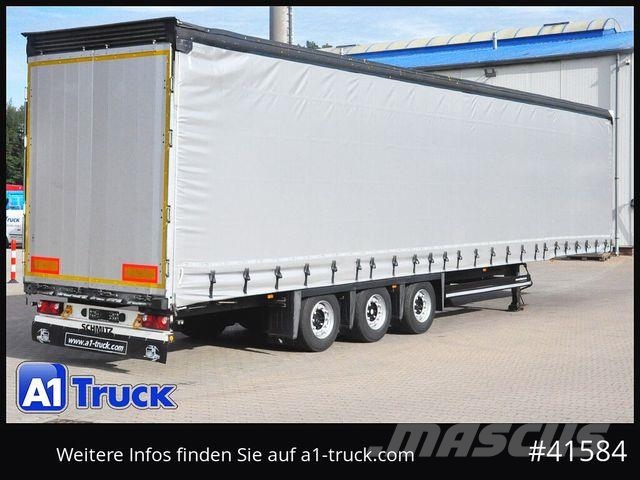 Schmitz Cargobull SCS 24, Mega, Varios, verzinkt, VDI 2700, DC 9.5 Curtainsiderauflieger