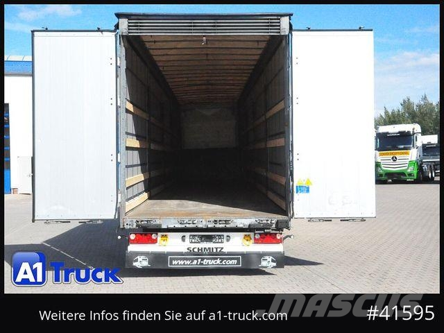 Schmitz Cargobull SCS 24, Mega, Varios, verzinkt, VDI 2700, DC 9.5 Curtainsiderauflieger