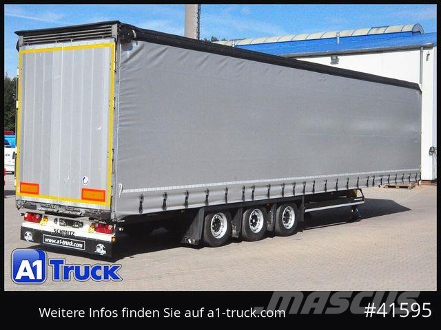 Schmitz Cargobull SCS 24, Mega, Varios, verzinkt, VDI 2700, DC 9.5 Curtainsiderauflieger