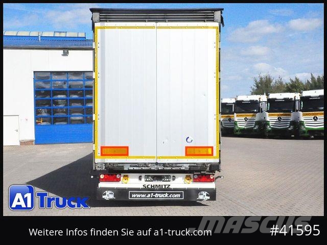 Schmitz Cargobull SCS 24, Mega, Varios, verzinkt, VDI 2700, DC 9.5 Curtainsiderauflieger