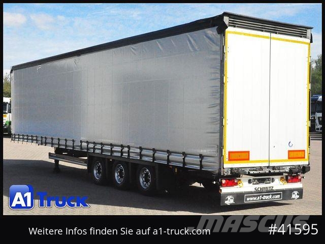 Schmitz Cargobull SCS 24, Mega, Varios, verzinkt, VDI 2700, DC 9.5 Curtainsiderauflieger