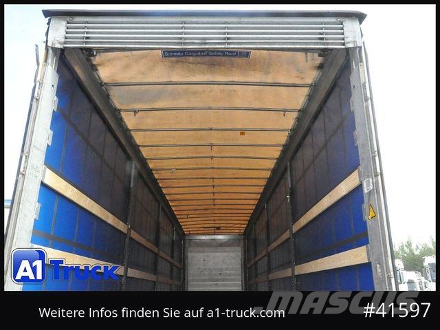 Schmitz Cargobull SCS 24, Mega, Varios, verzinkt, VDI 2700, DC 9.5 Curtainsiderauflieger