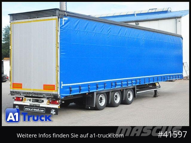 Schmitz Cargobull SCS 24, Mega, Varios, verzinkt, VDI 2700, DC 9.5 Curtainsiderauflieger