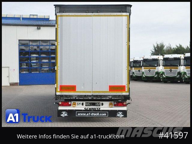 Schmitz Cargobull SCS 24, Mega, Varios, verzinkt, VDI 2700, DC 9.5 Curtainsiderauflieger