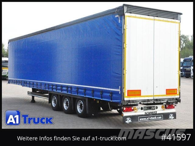 Schmitz Cargobull SCS 24, Mega, Varios, verzinkt, VDI 2700, DC 9.5 Curtainsiderauflieger