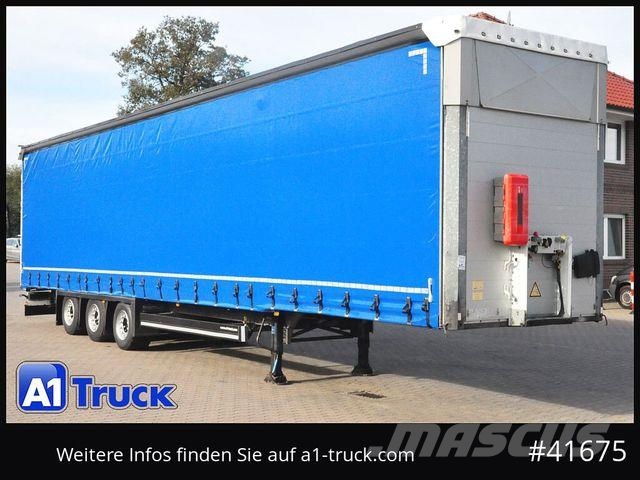 Schmitz Cargobull SCS 24, Mega, Varios, verzinkt, VDI 2700, DC 9.5 Curtainsiderauflieger