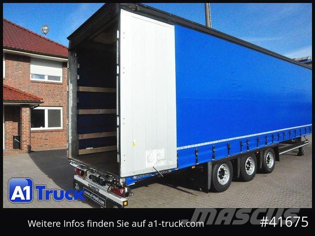 Schmitz Cargobull SCS 24, Mega, Varios, verzinkt, VDI 2700, DC 9.5 Curtainsiderauflieger