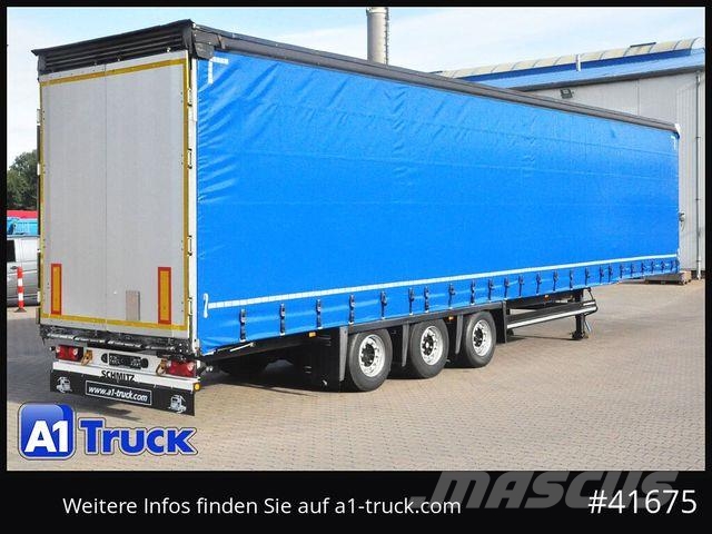 Schmitz Cargobull SCS 24, Mega, Varios, verzinkt, VDI 2700, DC 9.5 Curtainsiderauflieger