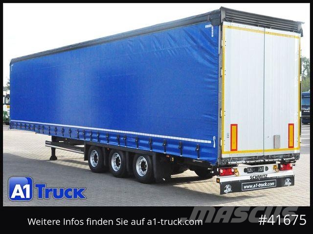 Schmitz Cargobull SCS 24, Mega, Varios, verzinkt, VDI 2700, DC 9.5 Curtainsiderauflieger