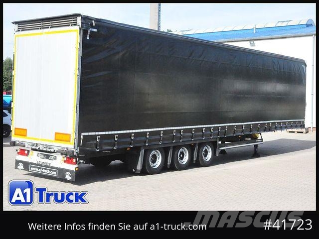 Schmitz Cargobull SCS 24, Mega, Varios, verzinkt, VDI 2700, DC 9.5 Curtainsiderauflieger