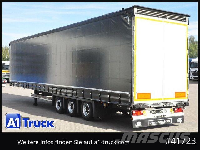 Schmitz Cargobull SCS 24, Mega, Varios, verzinkt, VDI 2700, DC 9.5 Curtainsiderauflieger