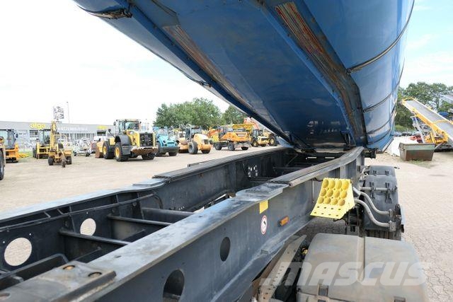 Schmitz Cargobull SKI 18 SL 7.2,Stahl,Thermo,25m³,Alu-Felgen, Lift Kippladerauflieger