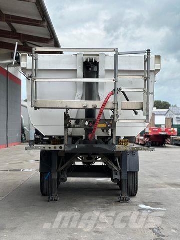 Schmitz Cargobull SKI 24 SL7.2 Stahlmulde/Rollplane/Liftachse 1+3 نصف مقطورات قلابة