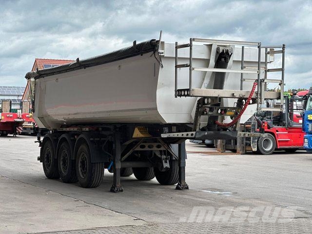 Schmitz Cargobull SKI 24 SL7.2 Stahlmulde/Rollplane/Liftachse 1+3 نصف مقطورات قلابة