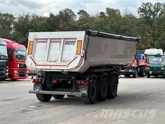 Schmitz Cargobull SKI 24 SL7.2 Stahlmulde/Rollplane/Liftachse 1+3 نصف مقطورات قلابة