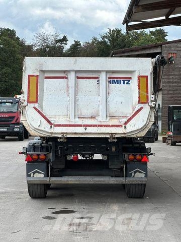 Schmitz Cargobull SKI 24 SL7.2 Stahlmulde/Rollplane/Liftachse 1+3 نصف مقطورات قلابة