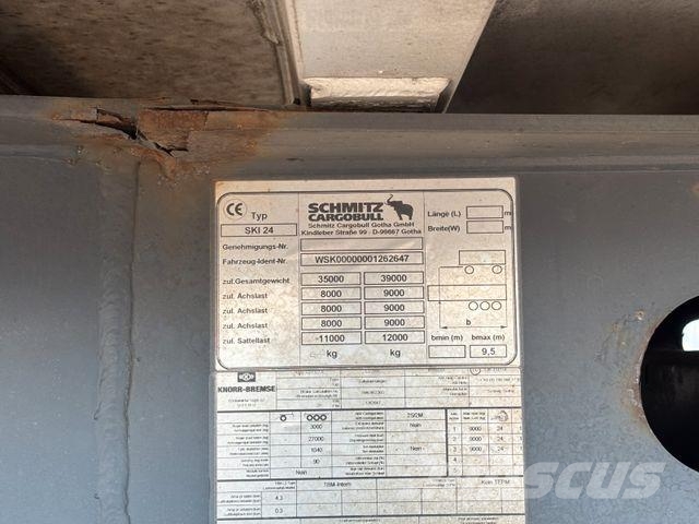 Schmitz Cargobull SKI 24 45m³ Aluminium Kipper*Lift*SAF*Getreide Kippladerauflieger